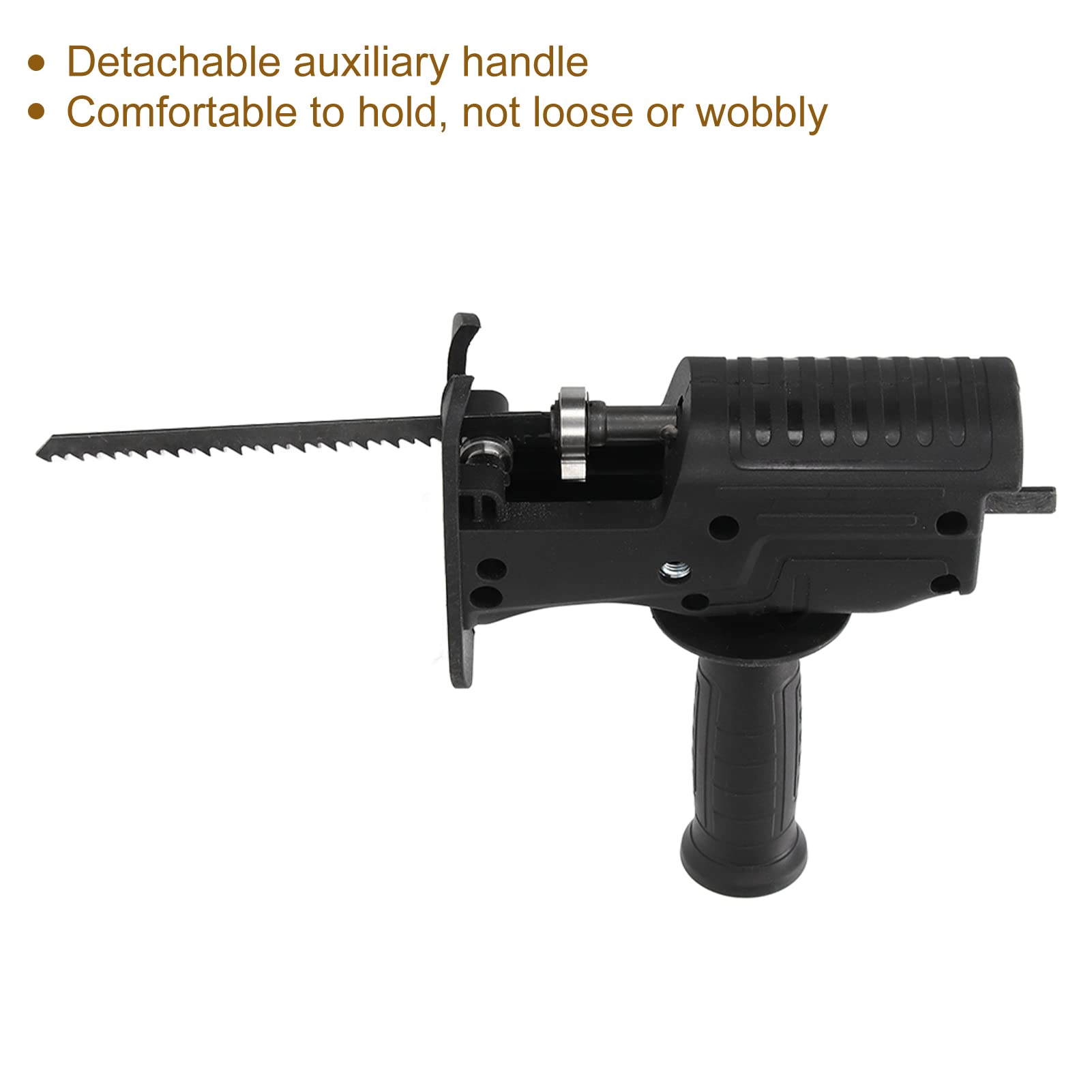 Adaptador de Sierra Recíproca Portátil Kit de Mango de Adaptador de Motosierra con Mango Ergonómico para Carpintería