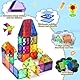 Wootoyz Magnetische Bausteine, Spielzeug ab 2 3 4 5 6 Jahre Jungen Mädchen, STEM Magnetspiel Montessori Spielzeug, Lernspielzeug für Kinder Geschenk Mädchen 2-6 Jahre