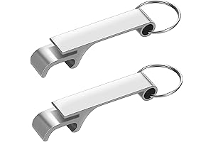 Beer Bottle Opener Keychain - Pocket-Sized Strength for Easy Bottle Opening