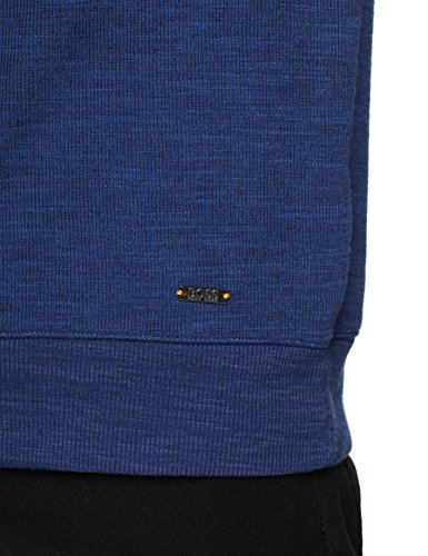 BOSS Wolly Felpa, Blu (Dark Blue 404), Medium Uomo...
