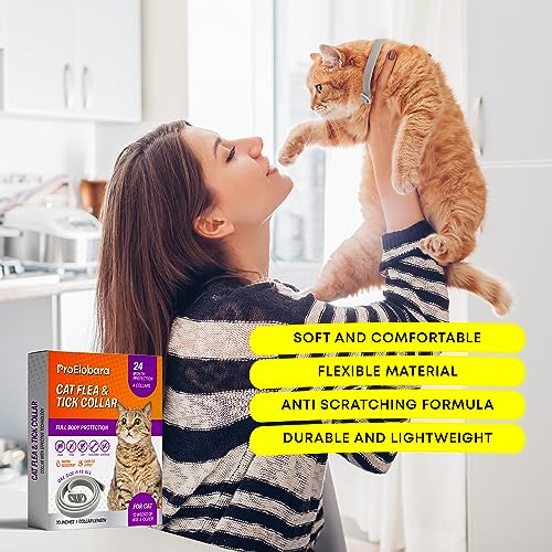 Proelobara PECFC-003 Cat Flea Tick Prevention Collar: Nature Flea Collar thumb #4