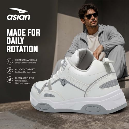 Image of ASIAN Men's Vegas-11 Sneakers | Lightweight Walking Sneakers for Men | Cushioned Sneakers for Daily Use, Office, & Travel