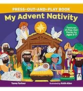 My Advent Nativity Press-Out-and-Play Book: Features 25 Pop-Out Pieces for Ages 3–7