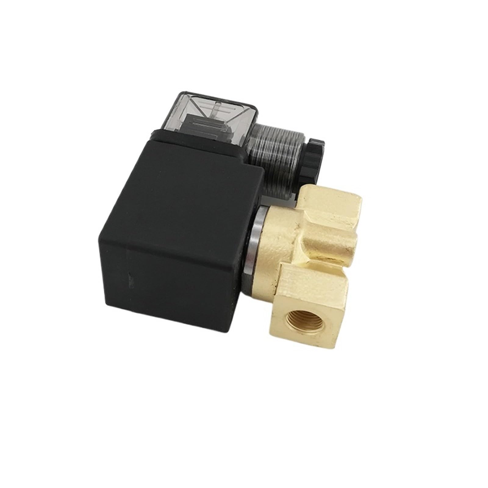 Nageoixsg Ac 110V 2 Way Direct Acting Brass G1/4" Solenoid Valve Orifice 2.5Mm(Ac 110V)