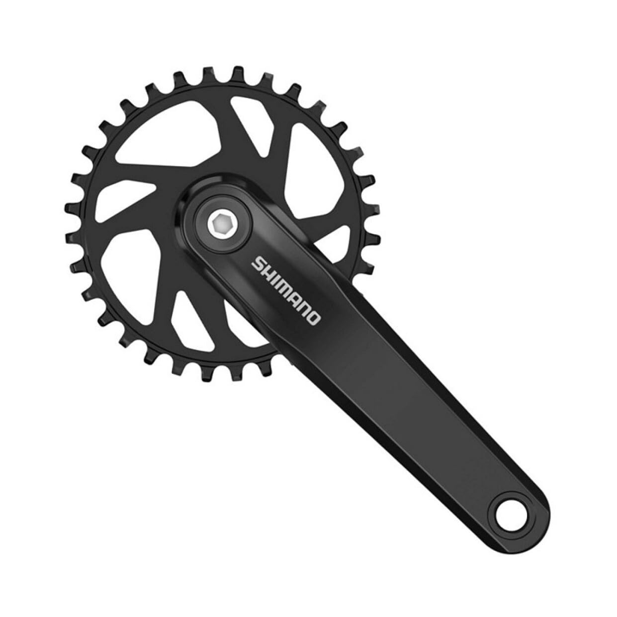 Shimano FC-UT400-1 - Guarnitore, 175 mm, colore: Nero