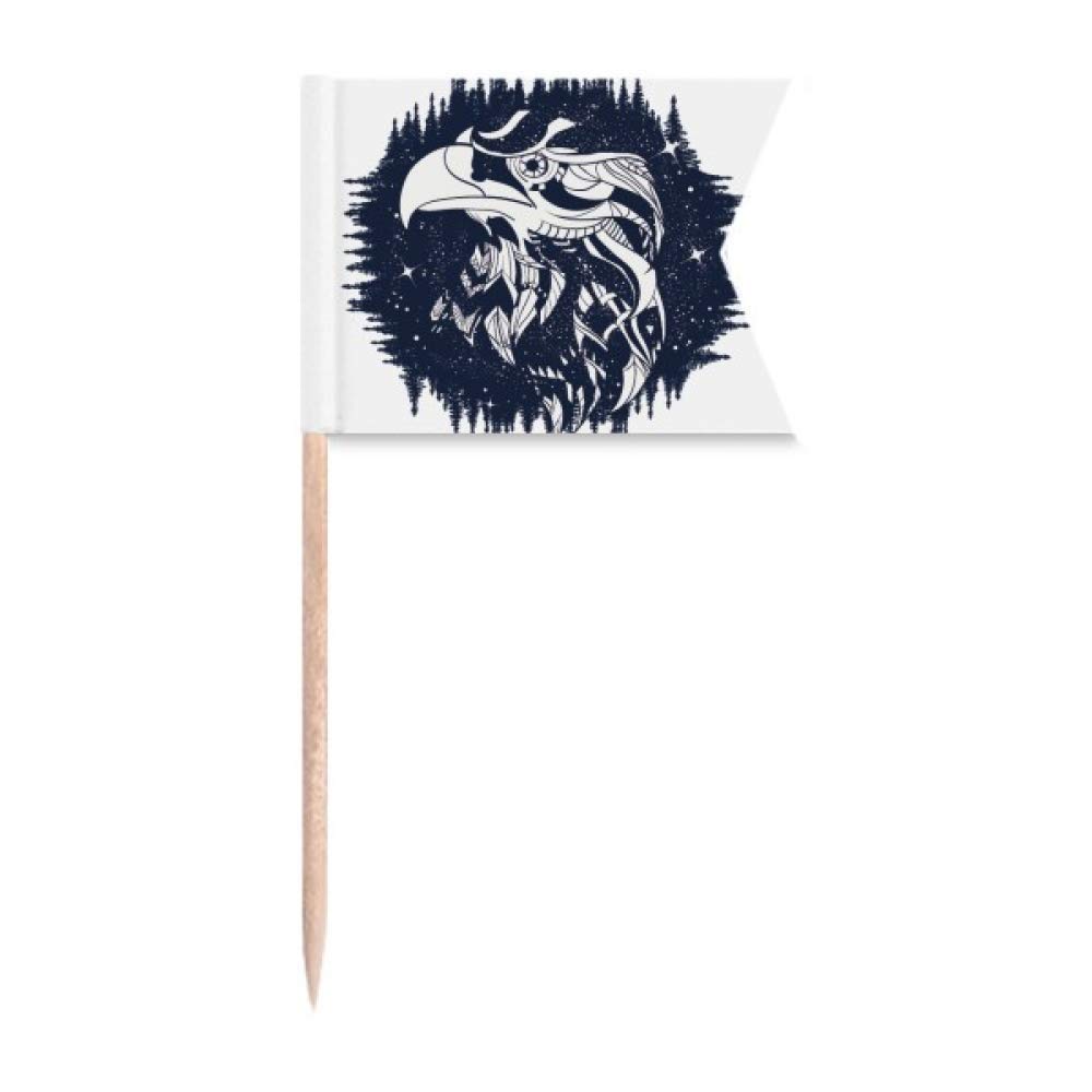 Étoiles d'art gâteau DIYlab Eagle Forest pour embellir vos apéritifs et buffets dinatoires