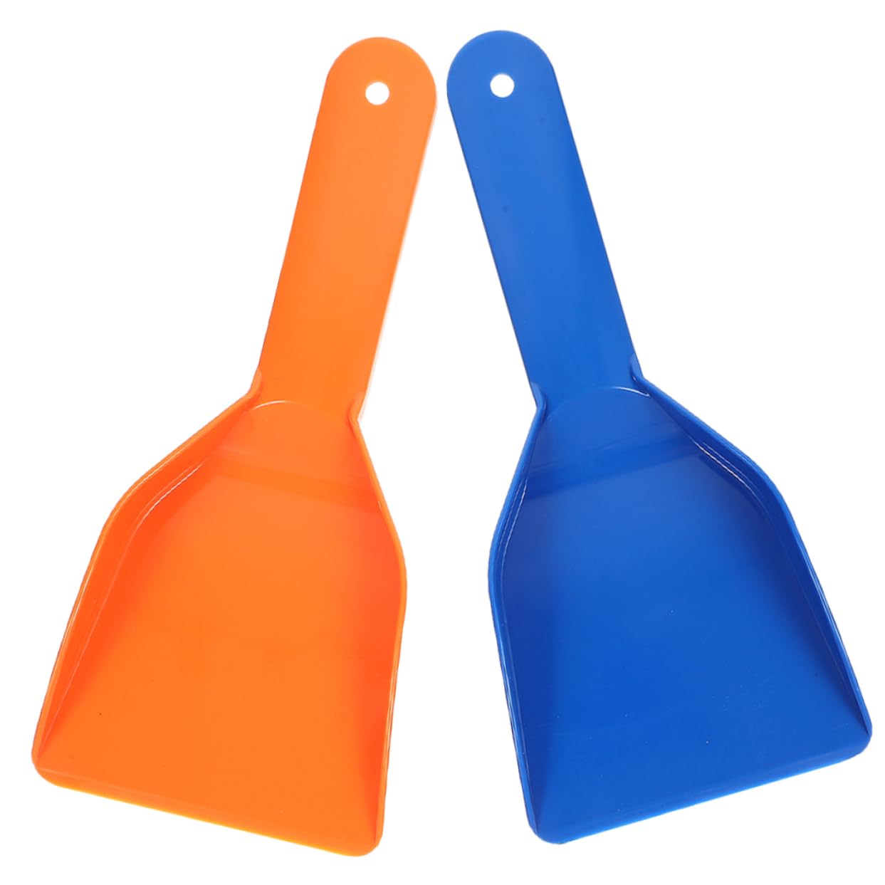 Outanaya 2Pcs Utility Ice Scrapers and Snow Shovels Versatile Shovels for Kitchen Garden and Car Use Ergonomic Handle for Removal and Snow Clearing
