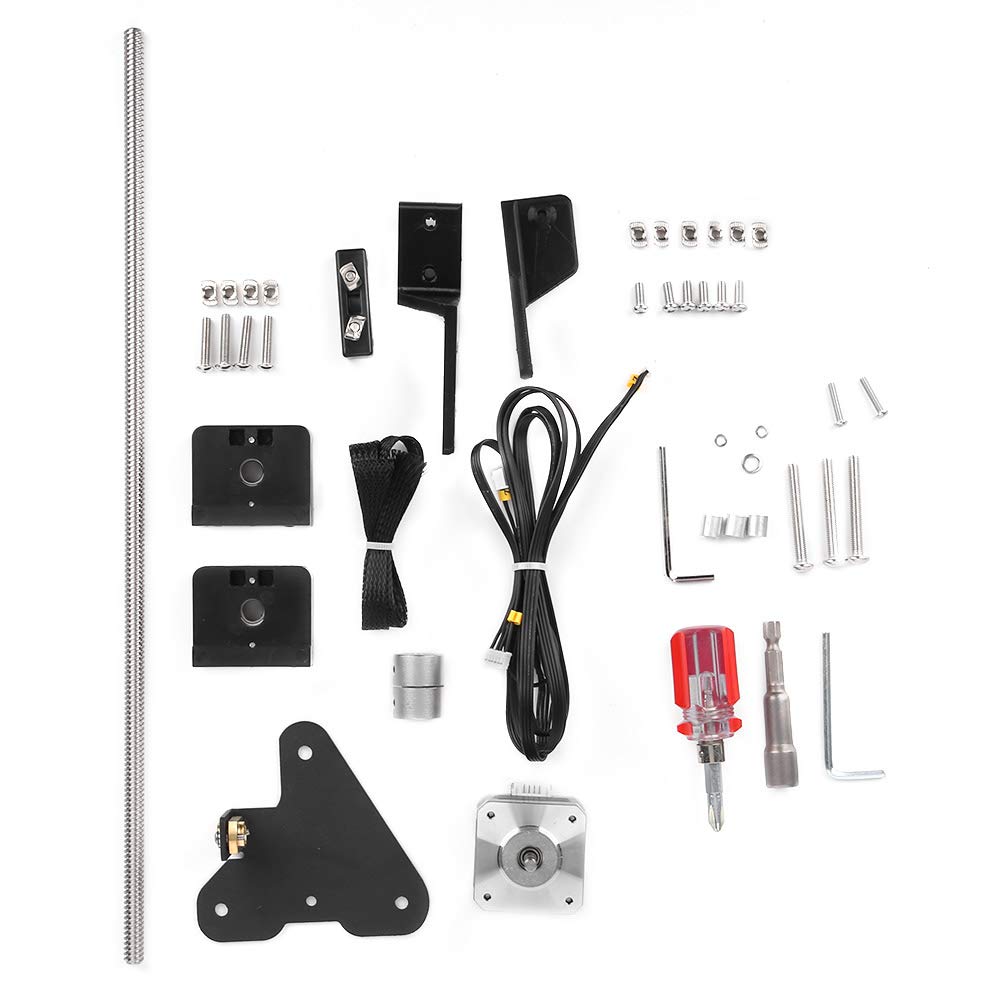 Für Creality Ender 3S / Ender-3 Pro 3D-Druckerkit, Dual-Z-Achsen-Upgrade-Kit, verschleißfeste Metallplatte aus Aluminiumlegierung Einfach zu installieren für Creality Ender 3S