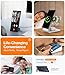 TORRAS Strong Magnetic & Seamless Stand for Samsung Galaxy S24 Ultra Case, Fit for MagSafe, Mil-Grade Drop Protection, Kickstand for Samsung Galaxy S24 Ultra Case, Translucent Back/Black Edge