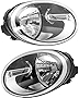 For Volkswagen Beetle Headlight Assembly 2012 13 14 15 16 2017 Pair Driver and Passenger Side Halogen CAPA Certified | VW2502147 | VW2503147 | 5C1 941 005