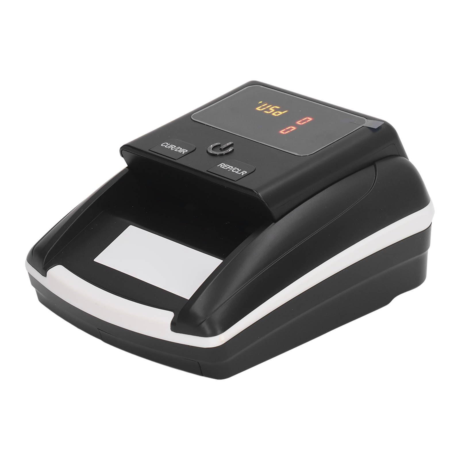 Banknotendetektor, 500-mAh-Lithiumbatterie, Automatisches Zuführsystem, USD-EUR-Banknotenprüfer, 100-240 V UV-MG-IR-Technologie, Hohe Effizienz für Geschäfte, Restaurants, Hotels