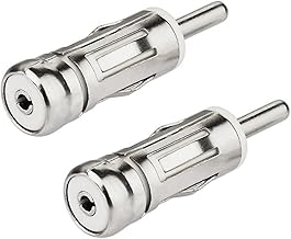 2 x Universal Car Aerial Adapter DIN Stereo Adapter for Car Radio Receiver