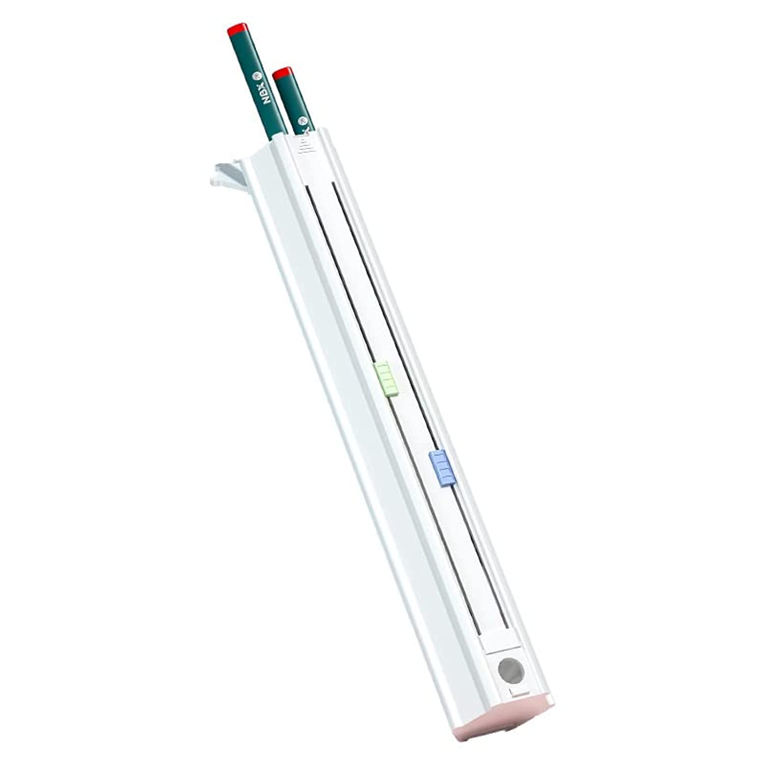 Mumoo Bear 9-Piece Multifunctional Portable Pencil Case Set Includes 6 Pencil Ruler Eraser Sharpeners, Stationery Organizer Gift Box for Kids Students Teen Girls Boys.