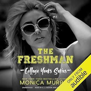 The Freshman Audiolibro Por Monica Murphy arte de portada