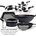 EcoComely Cast Iron Cleaner Stainless Steel 8x6 Large Chainmail Scrubber for Lodge Cast Iron Skillet, Dutch Oven, Griddle, Grill Pan, Cookware & Pot. Tired of Dirty Sponges? Try Cast Iron Scraper!