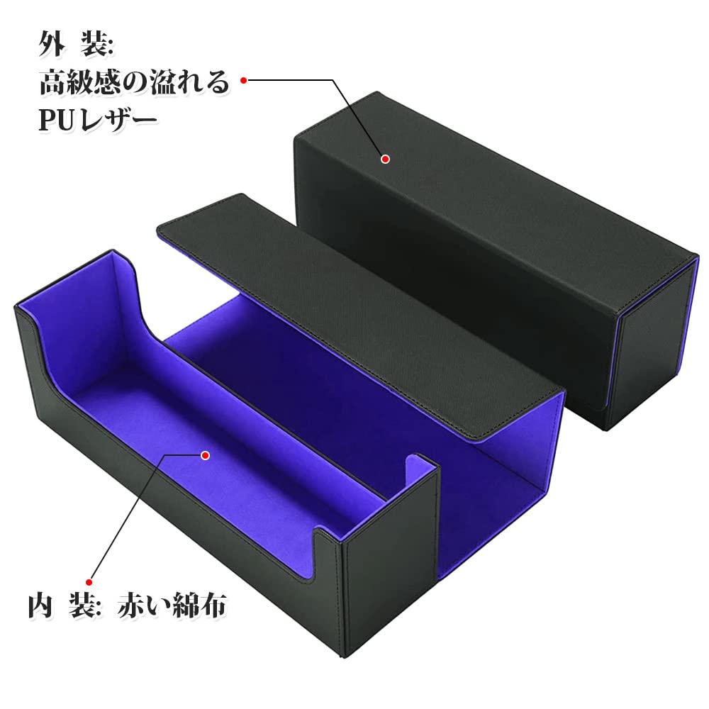 Amazon.co.jp: デッキケース トレカケース 縦入れ 大容量 約400+枚収納