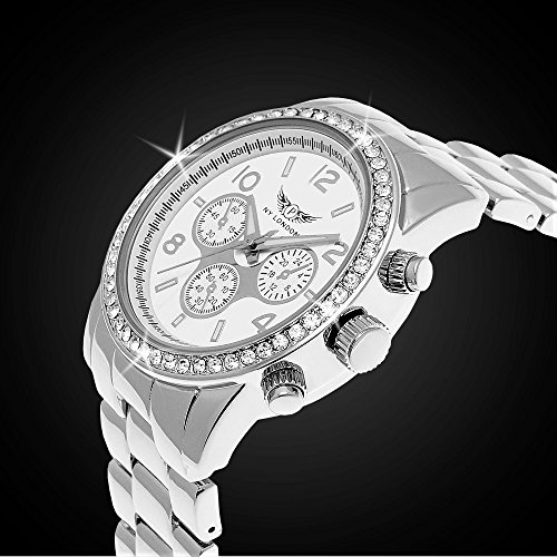 Pure Time Elegante orologio da donna con strass
