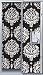 Black and White Damask Locker Wallpaper