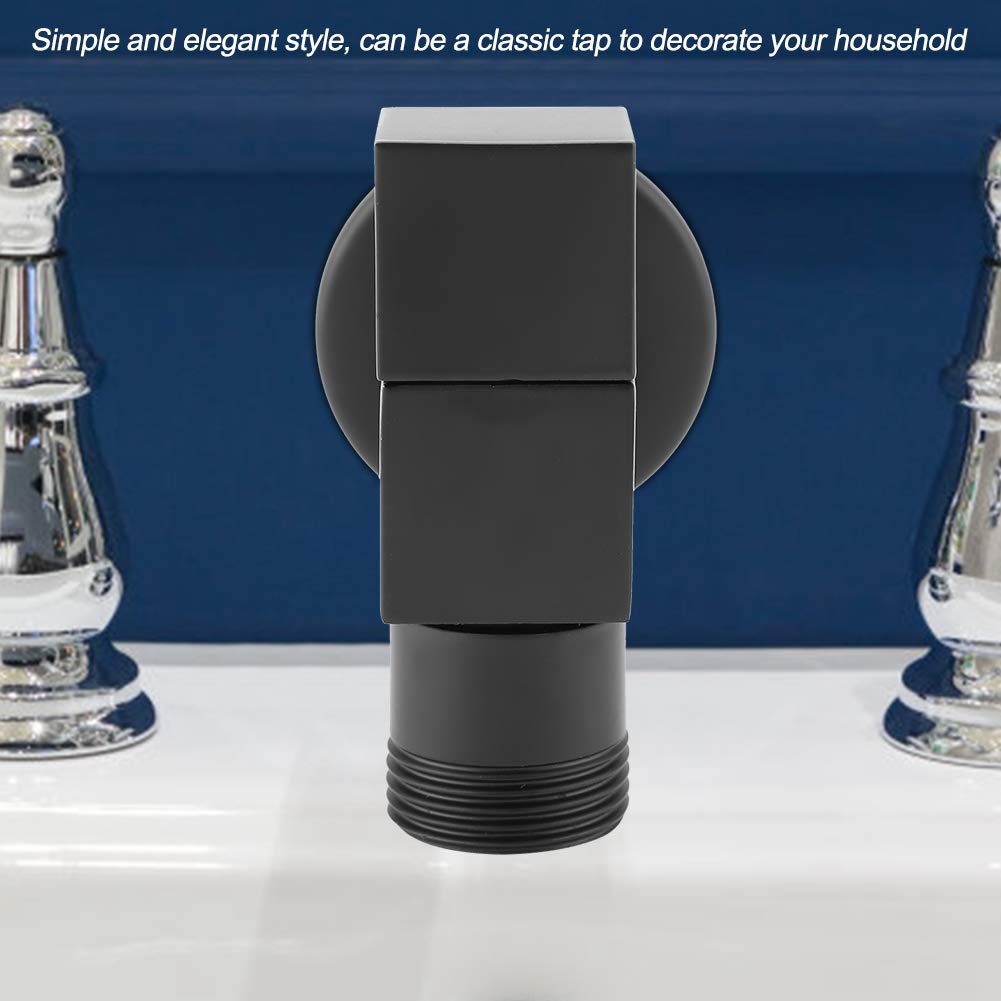 Wall Mounted Faucet, Brass Square Washing Machine Faucet Cold Water Tap for Laundry Bathroom(G3/4) - Image 3