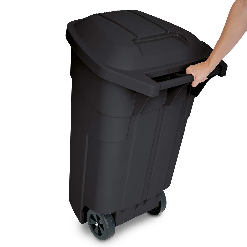 BRB Wertstoffsammler, Inhalt 100 Liter, Korpus anthrazit (anthrazit/anthrazit)