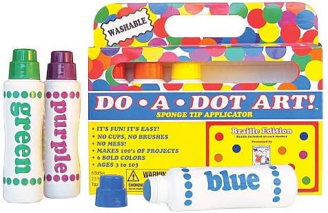 Do-A-Dot Art w/Braille