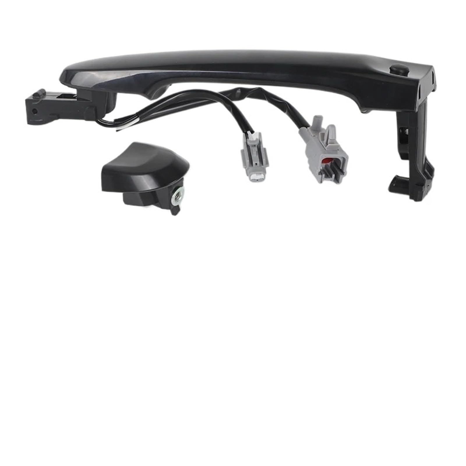 Sauanmnktp 1Pc No Hole Exterior Door Handle For Car For Nissan Juke 2010-2019 82644-1Fa5a 80644-1Fa5a 80644/80640-3Wc2a Front O/S Driver Left Exterior Door Handle Keyless Entry(1Pc No Hole)