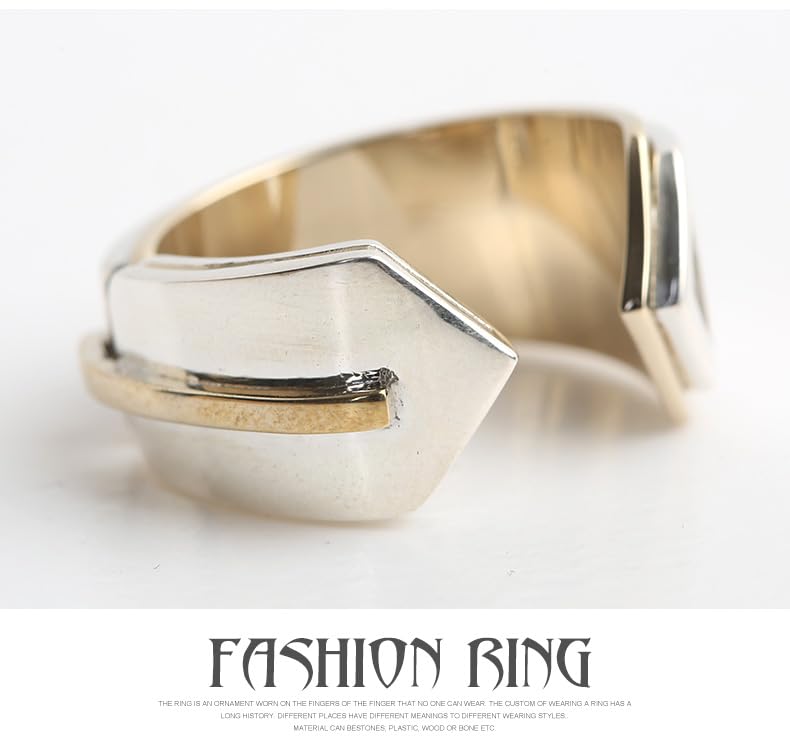 Unique bague thaï argent 925 style minimaliste et moderne - 7