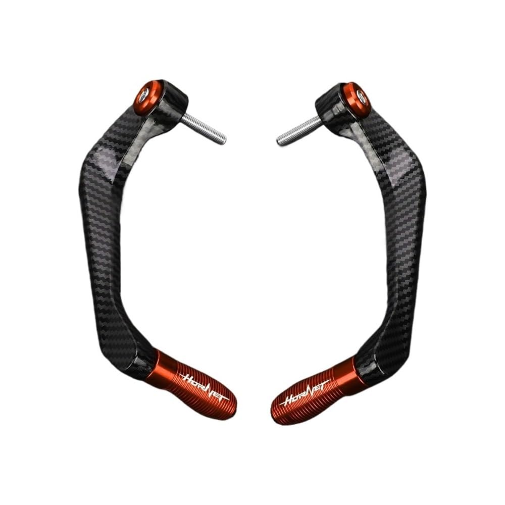 Dkicbnj Orange With Logo For Cb600f Cb599 Cb900f Cb750 Hornet 250 600 750 Cb500f Cb919 Handlebar Brake Clutch Lever Hand Guard Protector Handguard Handlebar Brake Clutch Lever Guard