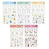 リヒトラブ myfa 推し活 デコレーションシール 5種セット ECY3001-A