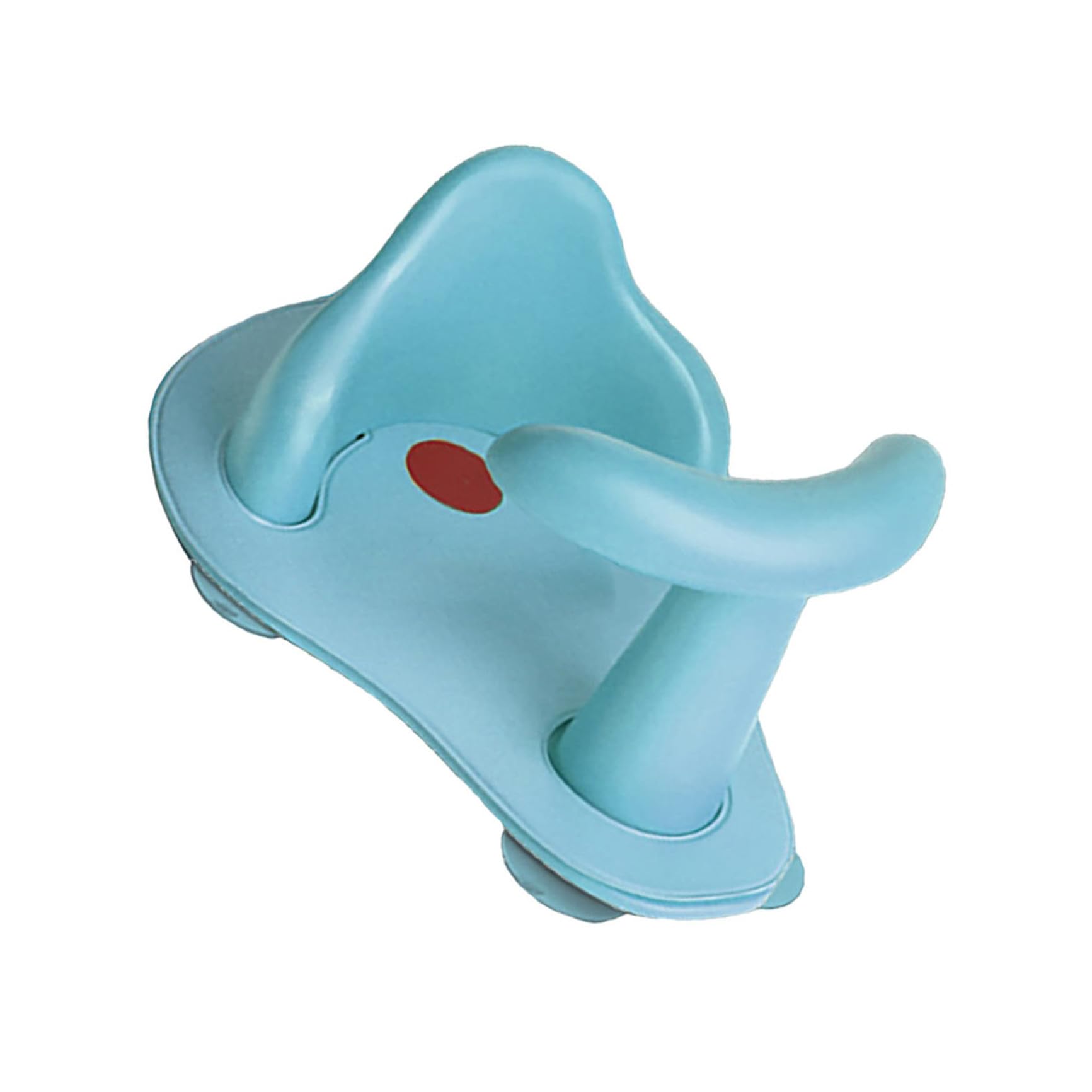 Siège de Bain Bébé Antidérapant Bleu en Pvc Coussin