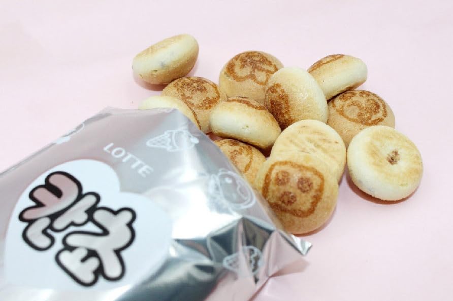 Miniatura 5 de LOTTE - Bocadillo de galletas Kancho Choco de 1.90 oz, paquete de 2  Galletas rellenas de chocolate coreano, aperitivo dulce crujiente para niños y