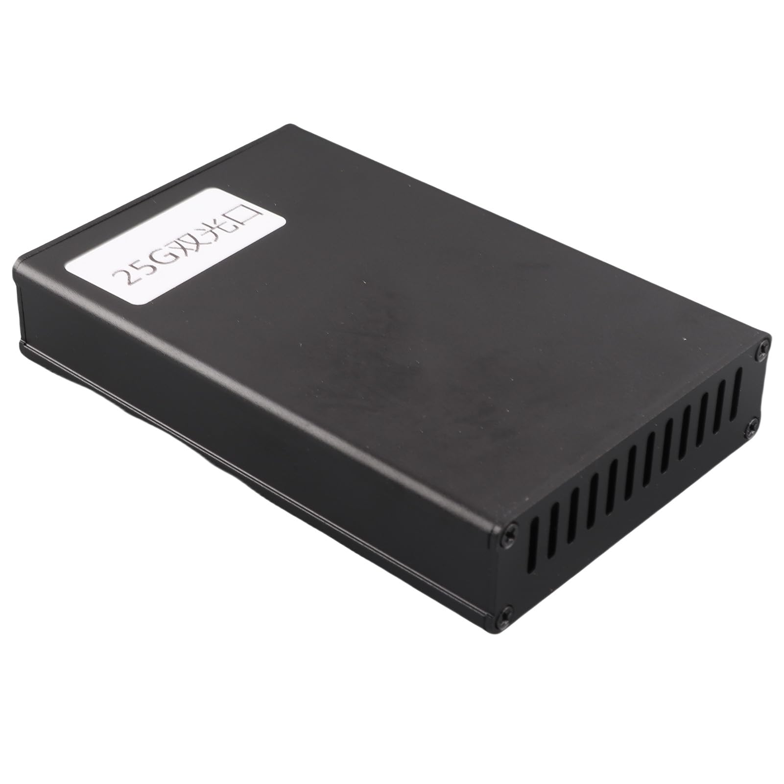CHICIRIS Plug e Riproduzione in Lega in Alluminio di Scheda di Rete Ad Alta velocità per OS X, Scheda di Rete SFP Portatile System USB4 (Dual Port)