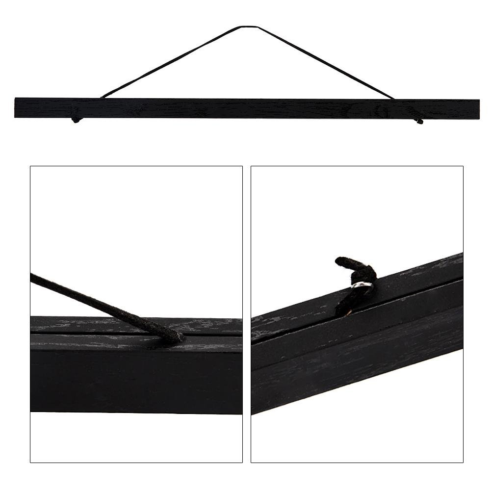 Moderna cornice in legno magnetica, per stampa, quadro, poster, decorazione casalinga, molte dimensioni, (50 cm)