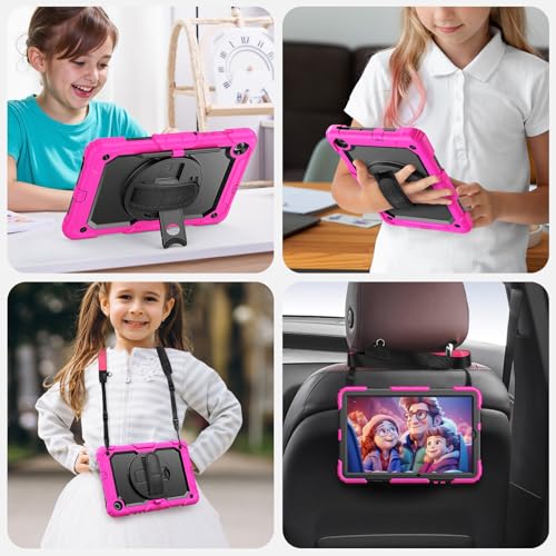 Image of SEYMAC Case for Samsung Galaxy Tab S6 Lite 10.4'' 2024-2020, Pink