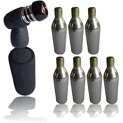 QT Cycle CO2 Pump for Presta and Schrader Cover