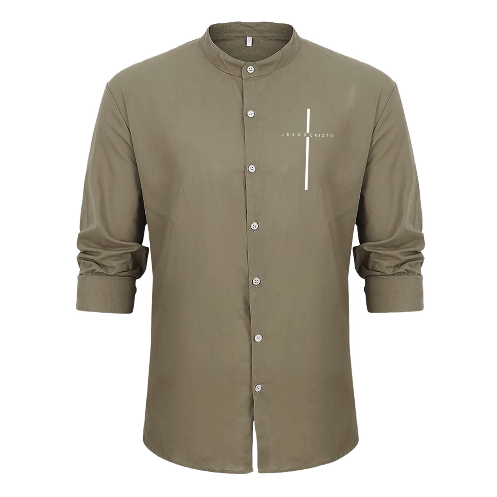 Chemise En Jean Homme Halloween - Manches Longues - Coupe Ajustée - Tissu Respirant - Daily Ou Fête