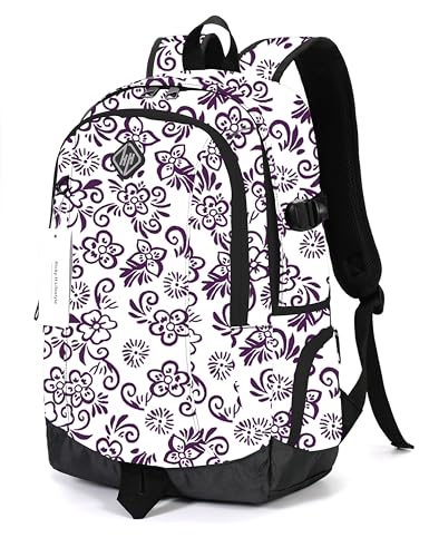 Image of rickyh style School Backpack Travel Bag for Men & Women Lightweight College Back Pack with Laptop Compartmen