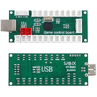 Arcade Game USB Encoder Zero Delay Arcade Button Joystick Controller for Retropie Raspberry MAME HAPP SANWA