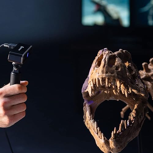 Miniatura 6 de Revopoint Mini escáner 3D de alta precisión con luz azul de doble cámara precisión de hasta 0001in velocidad de escaneo de 10 Fps distancia de punto