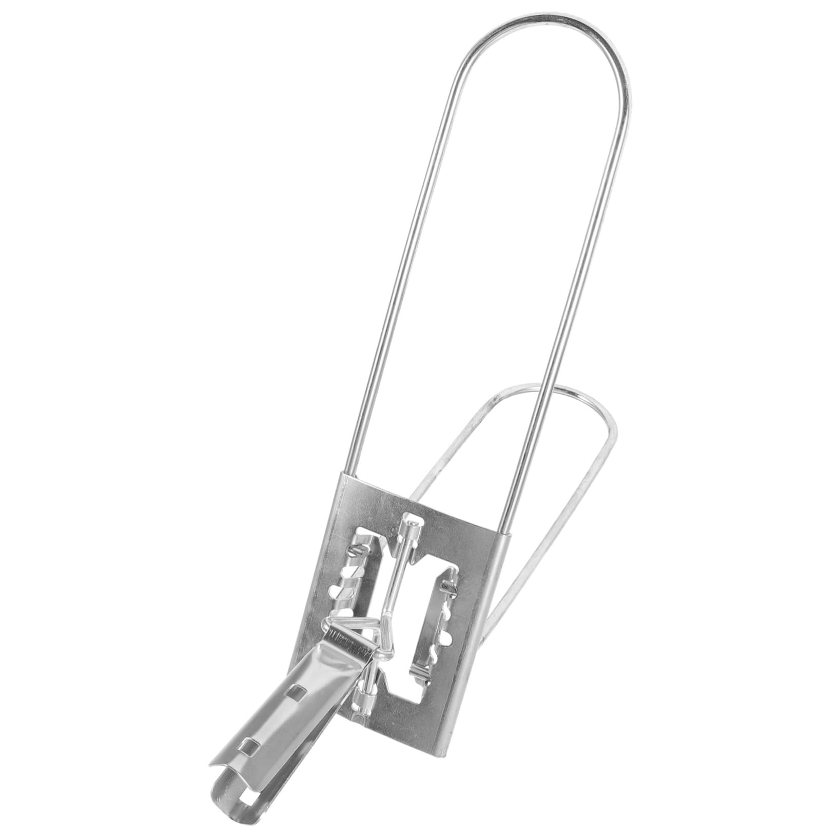 Soporte para Fregona de Acero Inoxidable, Marco Plegable para Mopa de Polvo, Resistente al Óxido, para Limpieza de Pisos