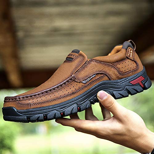 image for COSIDRAM Men Casual Shoes Summer Sneakers Loafers Breathable Genuine L