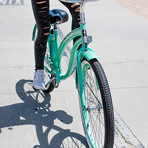 Firmstrong Bella Classic 3-Speed Beach Cruiser Bicycle, 24-Inch, Mint Green #TOP5