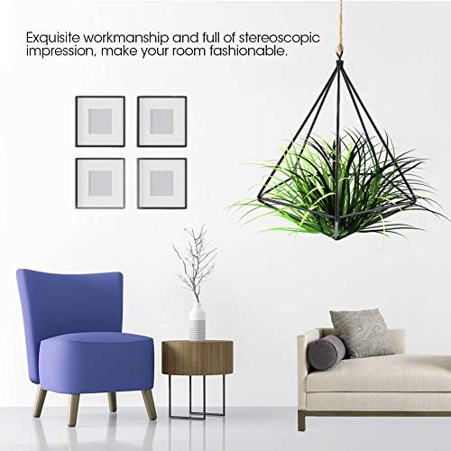 TOTITOM Hanging Air Plant Holder, Hanging Tillandsia Rack, Geometric Plant Stand - Image 2