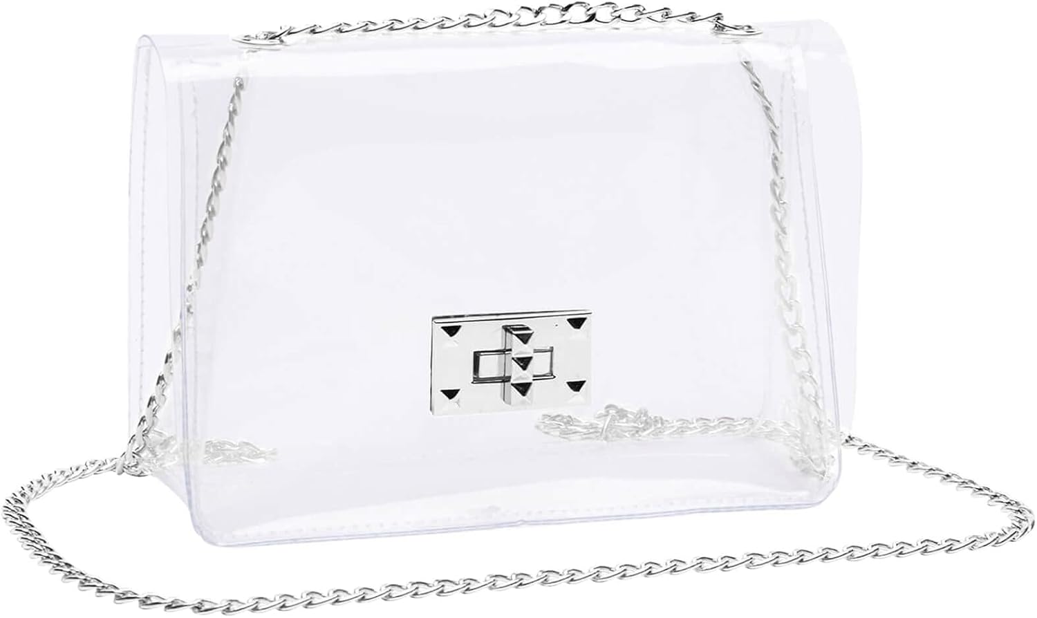 COROMAY Clear Purse for Women, Clear Crossbody Bag Stadium Approved, Clear Handbag Clear Clutch Purses for Women : Sports & Outdoors