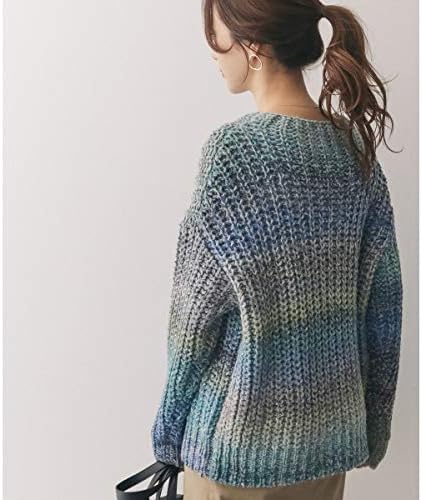 Amazon アーバンリサーチ ドアーズ レディース Urban Research Doors レディスセーター グラデーションボートネック ニット Blue One セーター 通販