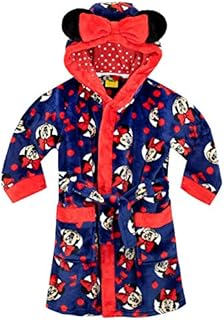 Disney Girls Minnie Mouse Robe Blue Size 5