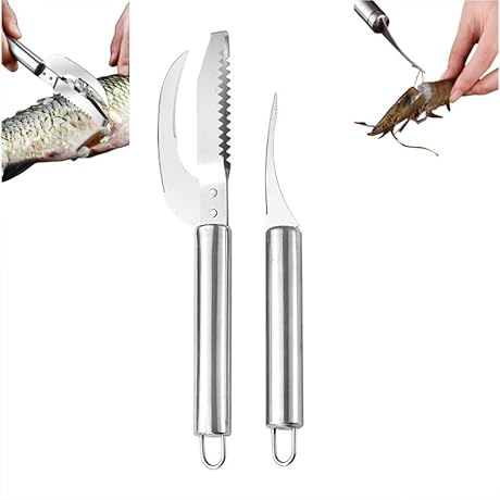 Fish Scale Knife 3-in-1 Tool