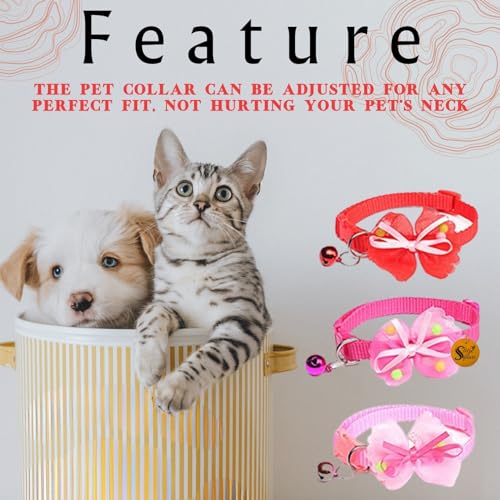 Image of Sage Square Cat Bow Collar with Bell, Stylish Pet Accessory for Your Furry Friend, Adjustable Fit Comfort, Fashion-Forward Pet Gear, Reliable Performance Assurance, Pet Fashion Statement