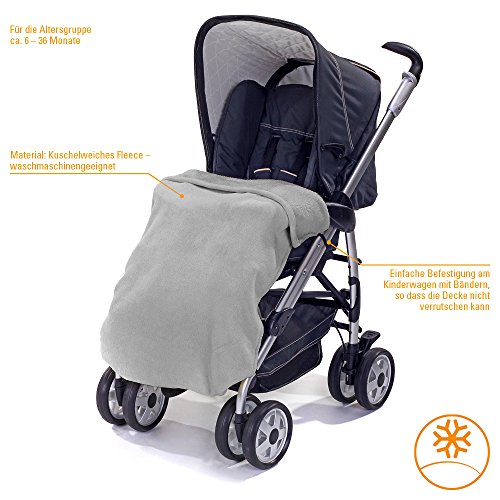 DIAGO, Copertina morbida per passeggino, Grigio