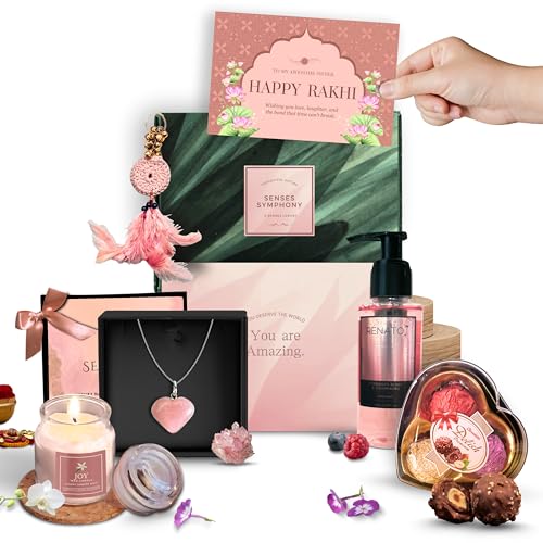 Rakhi Gift for Sister by 5 Senses Co | Senses Symphony Luxury Gif...